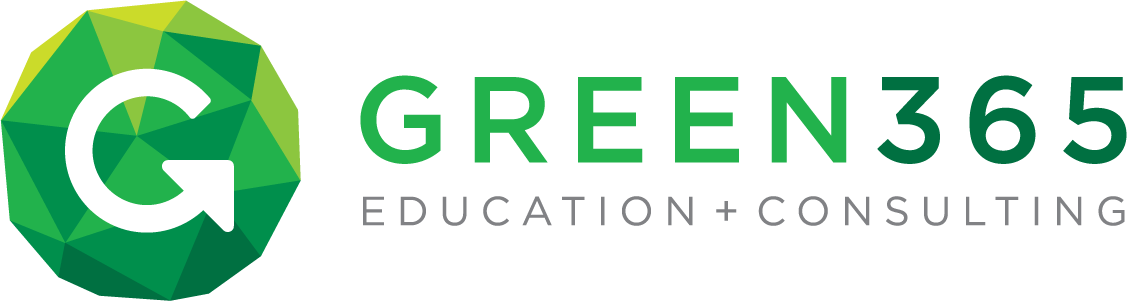Green365 Education + Consultation Horizontal Logo